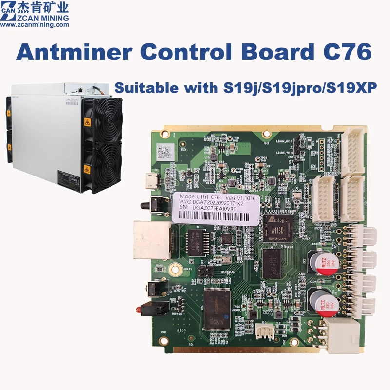 Brand New Antminer S19j Control Board  S19Jpro S19XP Controller C76