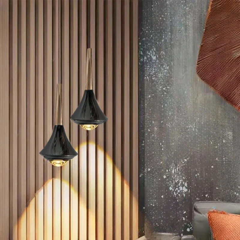

Luxury Nordic Light LED Pendant Light Mirror Lamp for Home Kitchen Island Dining Living Room Bar Cafe - Drop Lighting Fixture