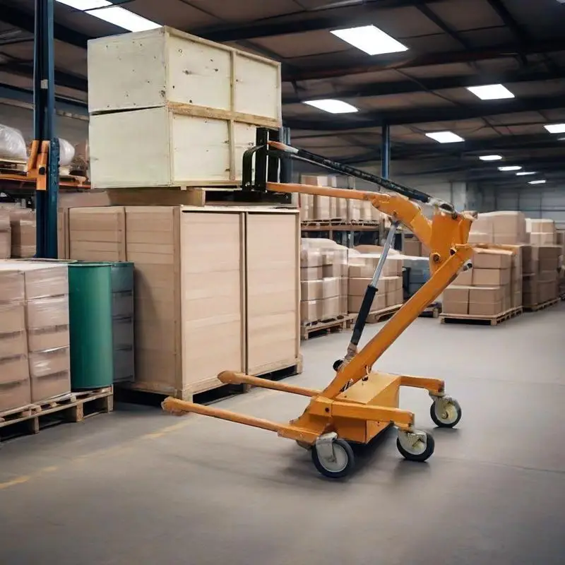 

Original Factaory 500 Kg Foldable Stackers Reclaimers Battery Operated Self Loading Stacker