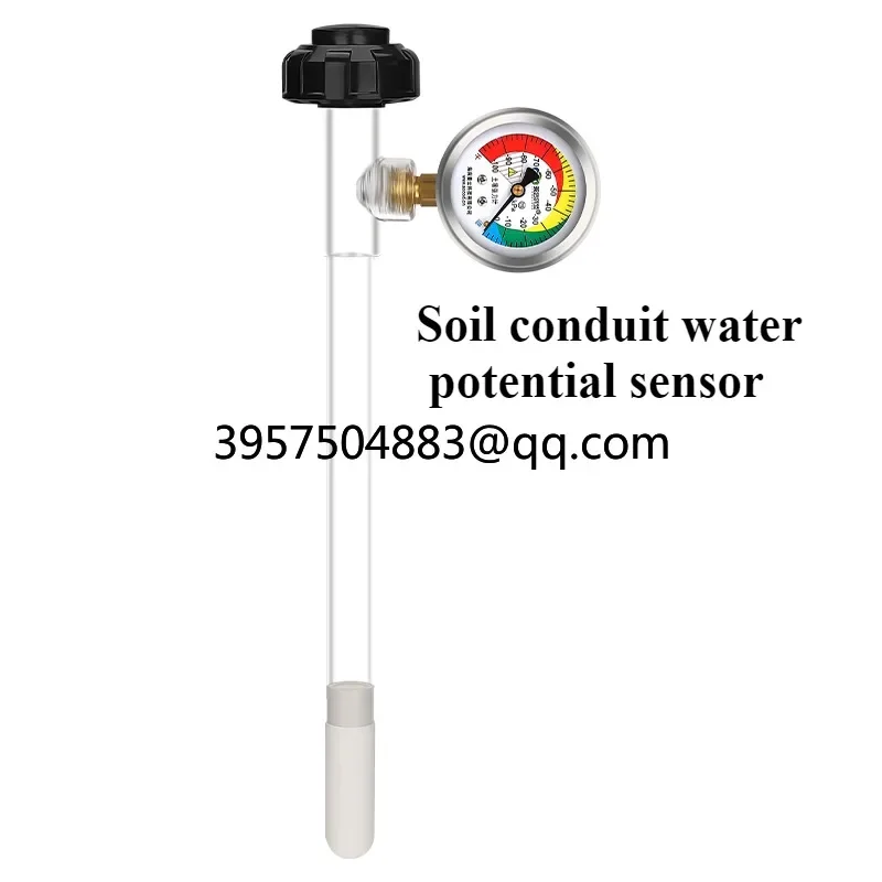 

Soil tensiometer, water potential, soil conduit, water potential sensor