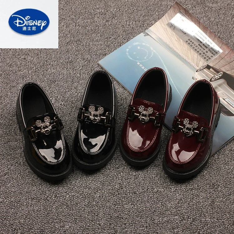 

Детские кожаные туфли принцессы Мэри Джейн на мягкой подошве для танцев и школы, британский стиль и модная детская повседневная обувь