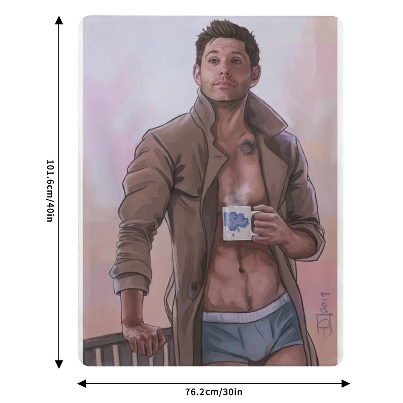 Cozy Dean Throw Blanket Cozy Microfiber Throw Blanket for Home Bedroom