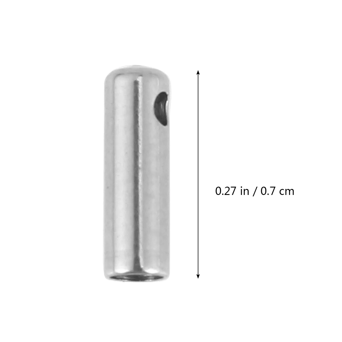 

100 pcs Snake Head Clasp Accessories Stainless Steel Cord Ends For Jewelry Making Terminators End Tip Bead Caps Lightweight