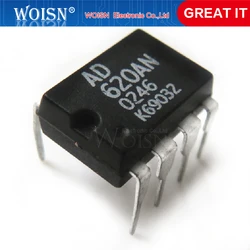 5pcs/lot AD620ANZ AD620AN AD620A AD620BNZ AD620BN AD620 DIP-8 In Stock