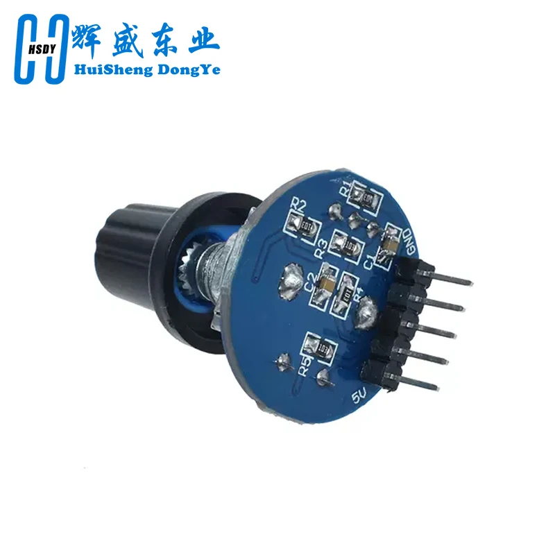 Rotary Encoder Module for Arduino Brick Sensor Development Round Audio Rotating Potentiometer Knob Cap EC11