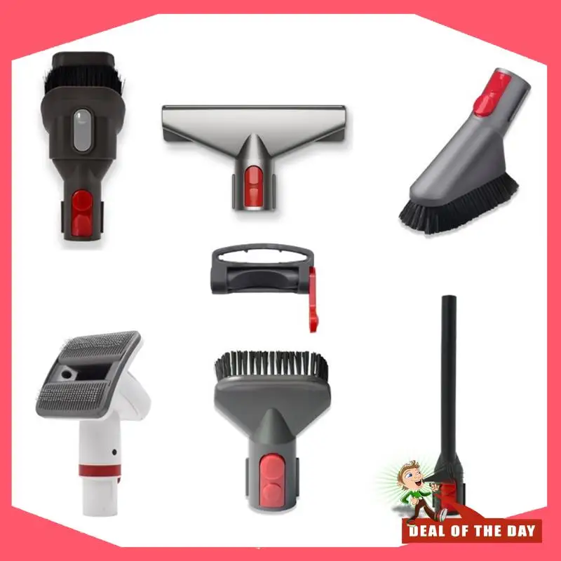 24-Hour Delivery Mattress Brush Crevice Brush Pet Brush Flexible Hose Replacement For Dyson V7 V8 V10 V11 V15 Vacuum Cleaner Acc