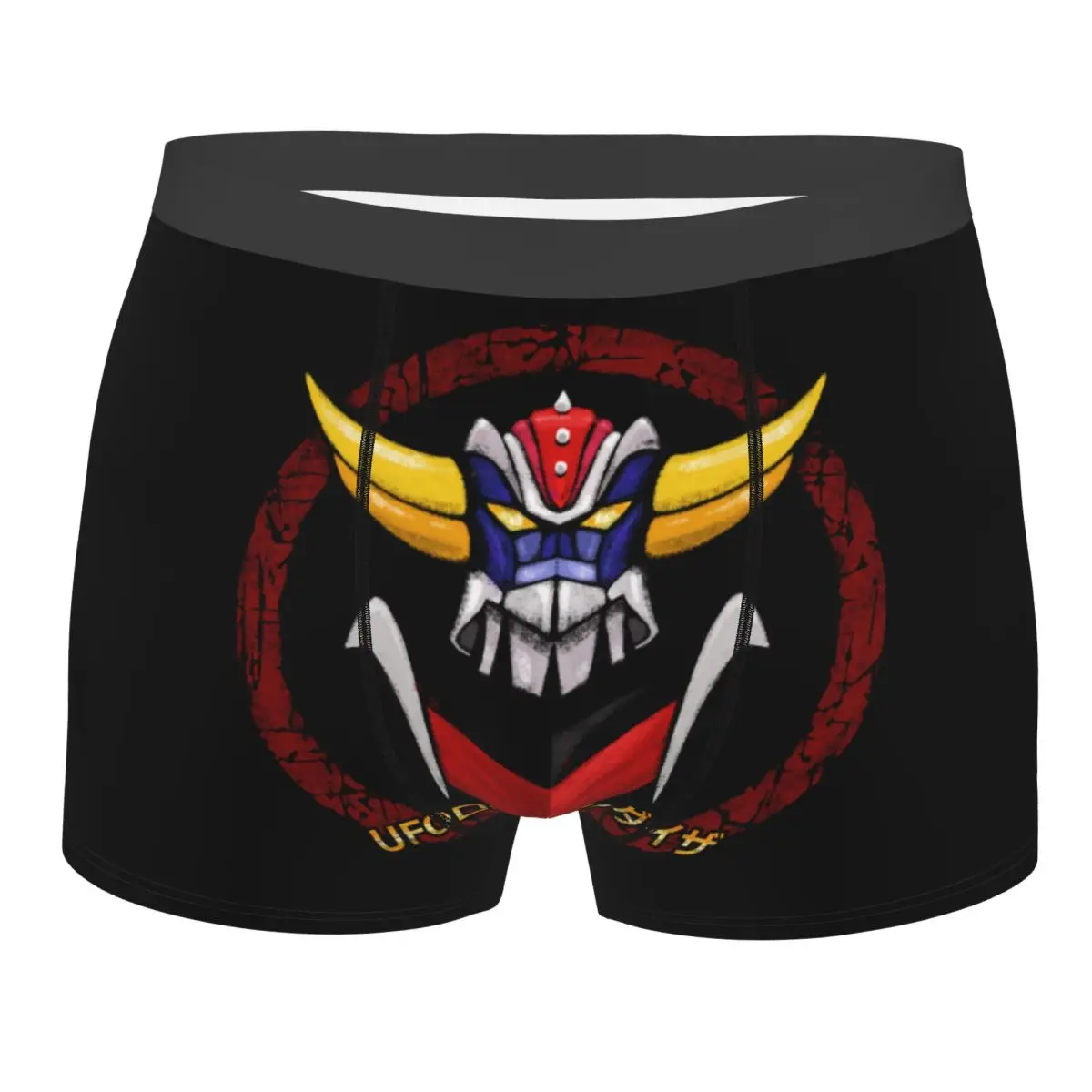 

Сексуальные мужские трусы-боксеры с изображением роботов Ufo Robot Grendizer Goldrake Mazinger Z, удобные мужские трусы-боксеры, нижнее белье