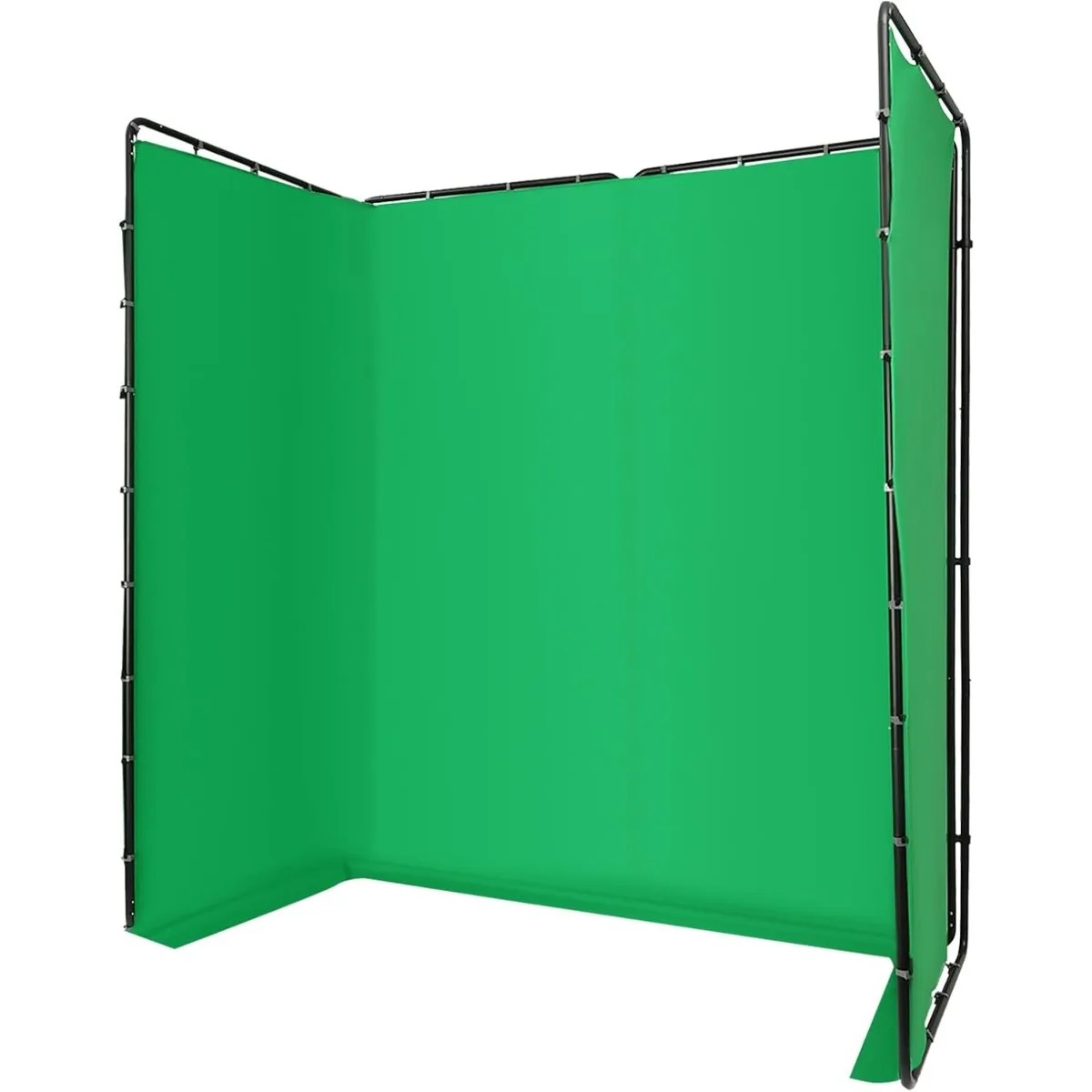 

13*7.9Ft Background Stand, Adjustable 4-Panel Backdrop Support Stand,Foldable Photography Video Studio Lighting Background Stand