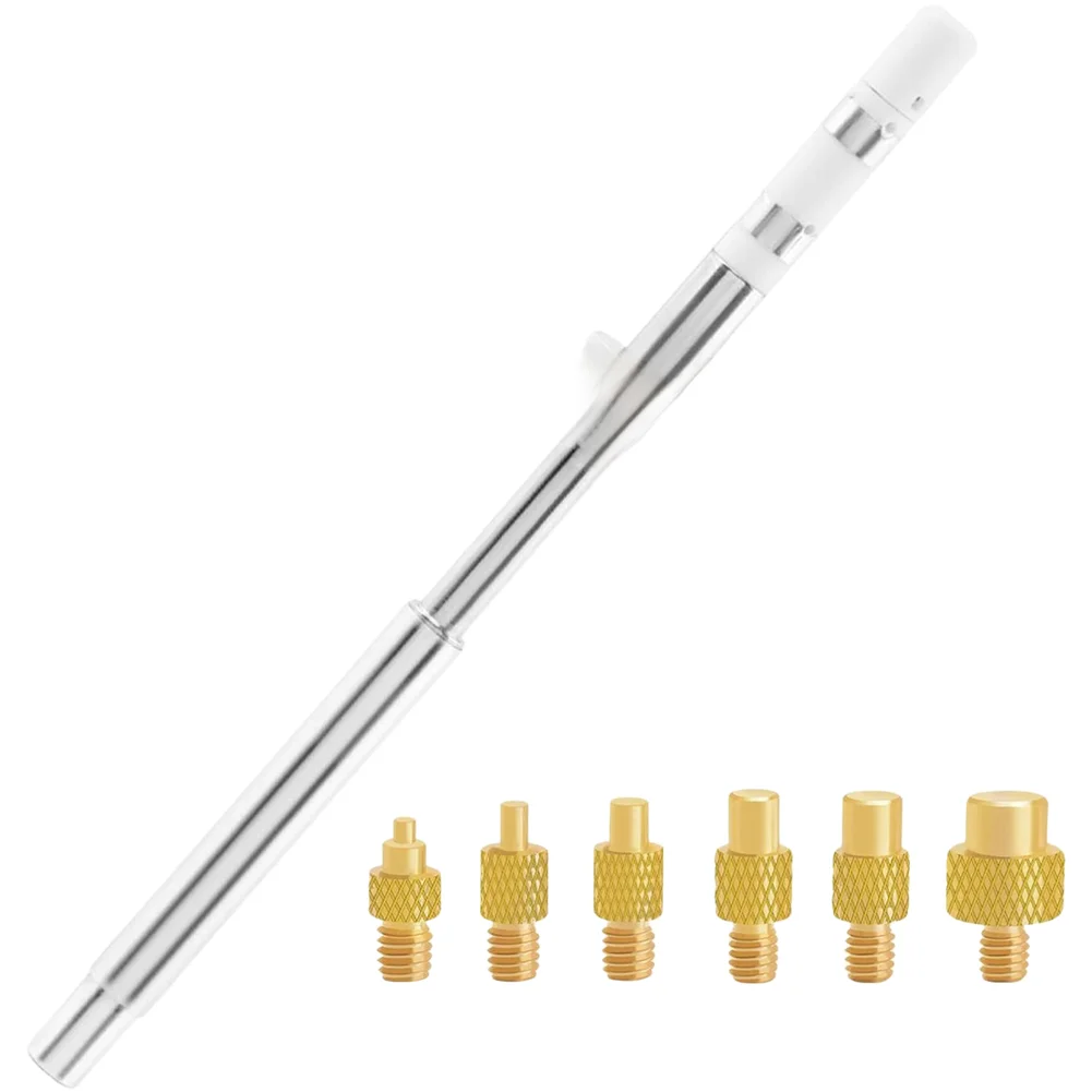 Brass for Soldering Iron Tips for TS100 Soldering Station 17pc Heat Set Engraving and Trimming Kit for 3D Printing and Hot Work