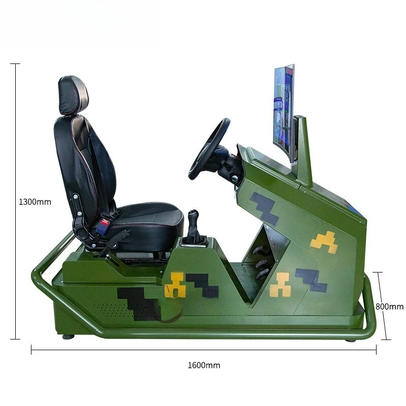 Acceptance of motor vehicle driving emulator driving training simulation training learning instrument equipment