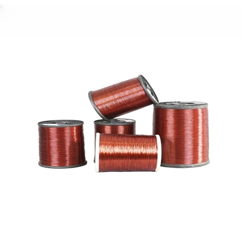 

Electric enameled copper wire for cable 500g diameter 0.16mm - 1.2mm solid red electric resistance pure copper coil wire
