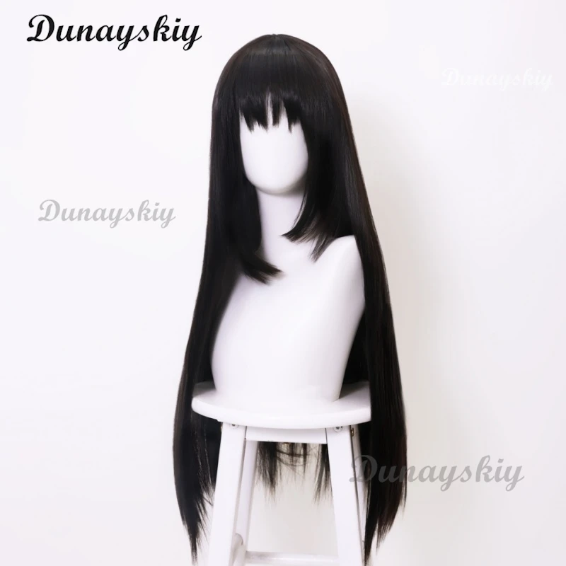 Akemi Homura Puella Magi Madoka Magica Strega Kimono Abito Costume Cosplay Parrucca Su Misura Donne Uniforme Carnevale di Halloween