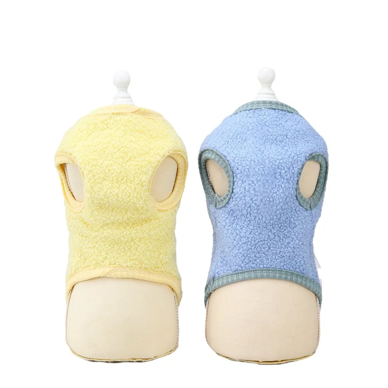 Warm Fleece Pet Dog Vest Winter Dog Clothes for Small Dogs Puppy Cat Jacket Chihuahua Bichon Yorkie Poodle Shih Tzu Teddy Outfit