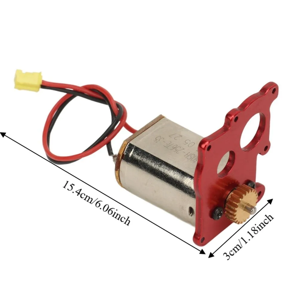 7.4V DC 130 Brushed Motor High Performance Easy Install RC Crawler Motor for WLtoys 2428 1/24 RC Crawler Car view 6
