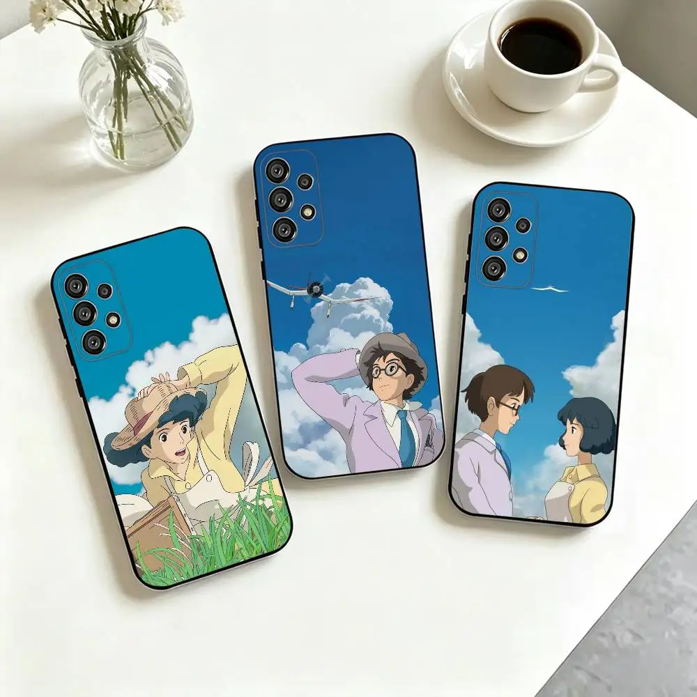 The Wind Rises-S Animation  Phone Case For Samsung S25,S24,S21,S22,S23,S30,Ultra,S20,Plus,Fe,Lite,Note,10,Black Cover