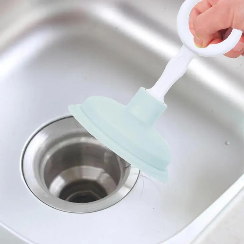 Sink Plunger Powerful Drain Clog Remover Small Unclogging Tool Mini Drain Cleaner Sink Clog Remover Unclog Kitchen Sink Sink