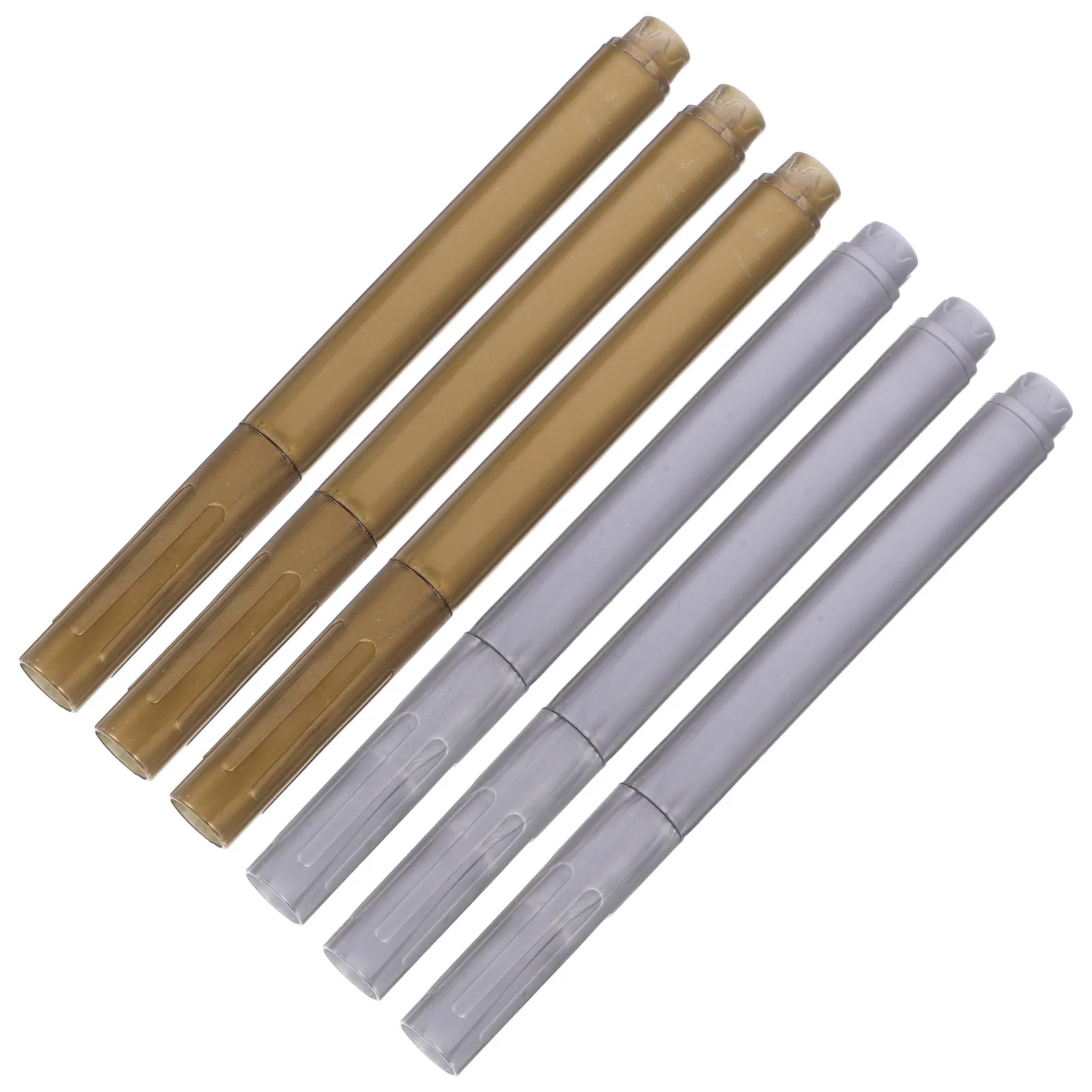 6Pcs Paint Pen Set Precise Application for Stone Wood Glass DIY Projects Wine Glass Markers Washable Paint Pen