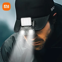 Xiaomi TCL Strong Light Sensing Flashlight Rechargeable Headlight Fishing Tool Outdoor Sport Hat Clip Light Bicycle Night Lights