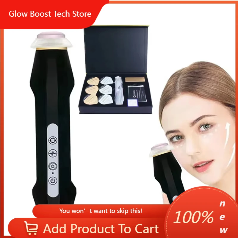 

GBNew Design Handheld Rechargeable CO2 Bubble Pen Oxygenation Capsules Pods Skin Tightening Facial Machine Oxygen Facial Kit