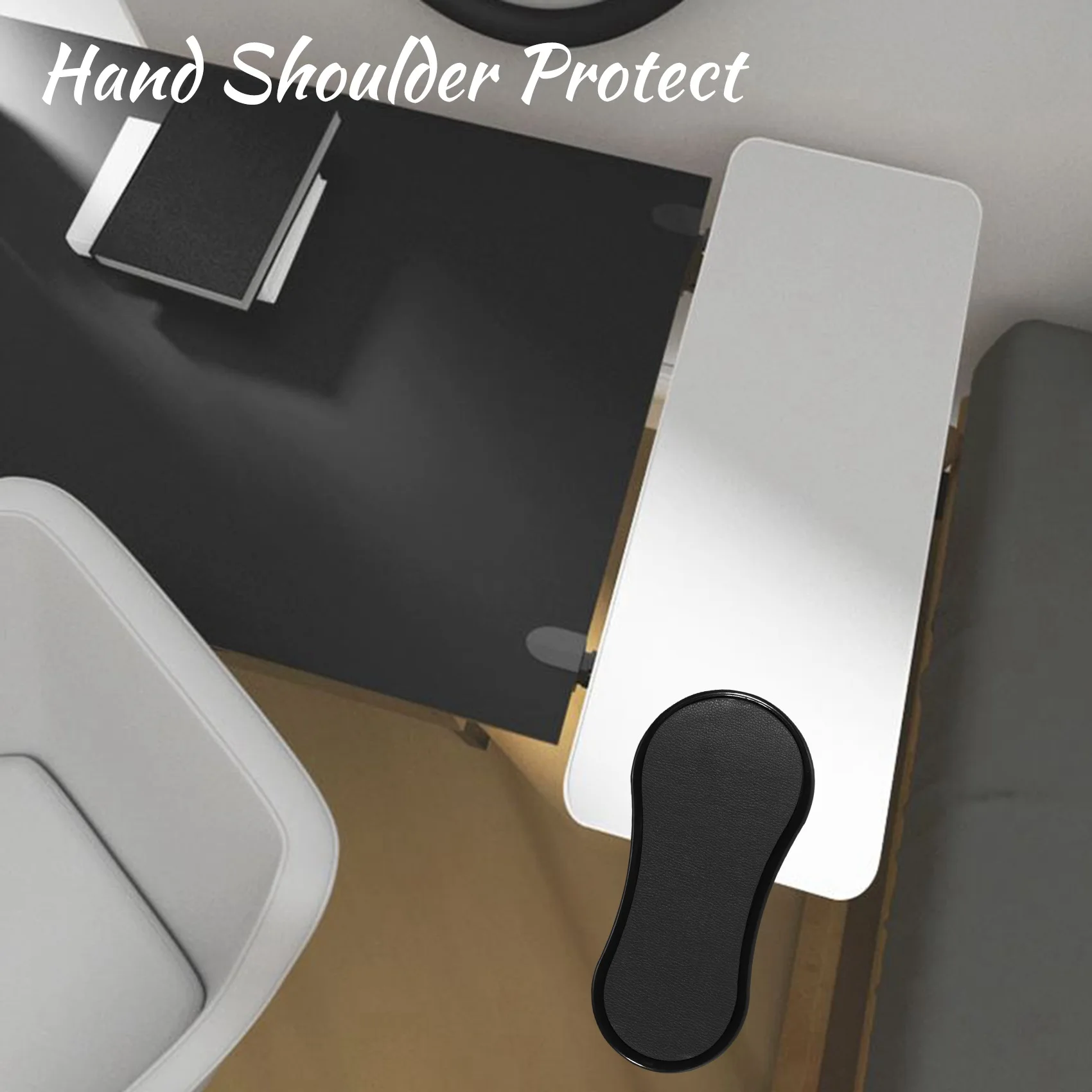 Hand Shoulder Protect Armrest Pad Desk Attachable Computer Table Arm Support Mouse Pads Arm Wrist Rests Chair Extender For Table
