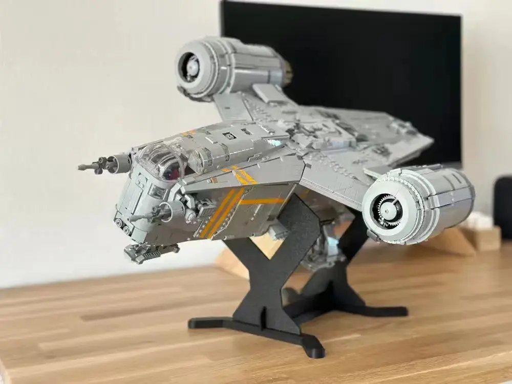 ブラック-ucs-レイザーバック-75331-ディスプレイスタンド-スターウォーズ-レゴブリック-サポートブラケット-x-タイプモデル-ショーホルダー-ユニバーサルプラスチックブロック