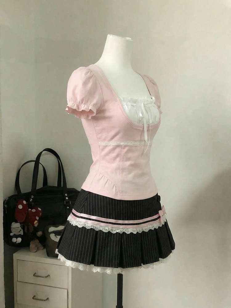 Ensembles de jupes 2 pièces Y2 - Summer Alt Clothing avis et prix