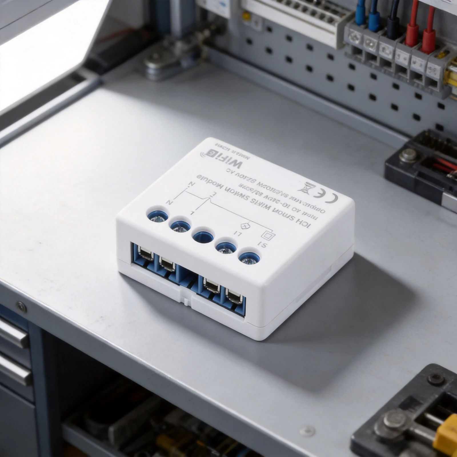 

Умный Wi-Fi выключатель для уличного освещения (как на фото), управление вкл/выкл, подходит для монтажной коробки, с обратной совместимостью, корпус из АБС-пластика