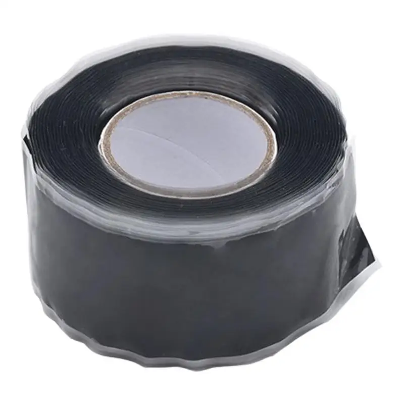 Silicone Tape For Pipe Leaks Weatherproof Self-Fusing Sealing Tape Insulating Silicone Grip Tape 1 Inch X 5 Ft Rubber Tape For