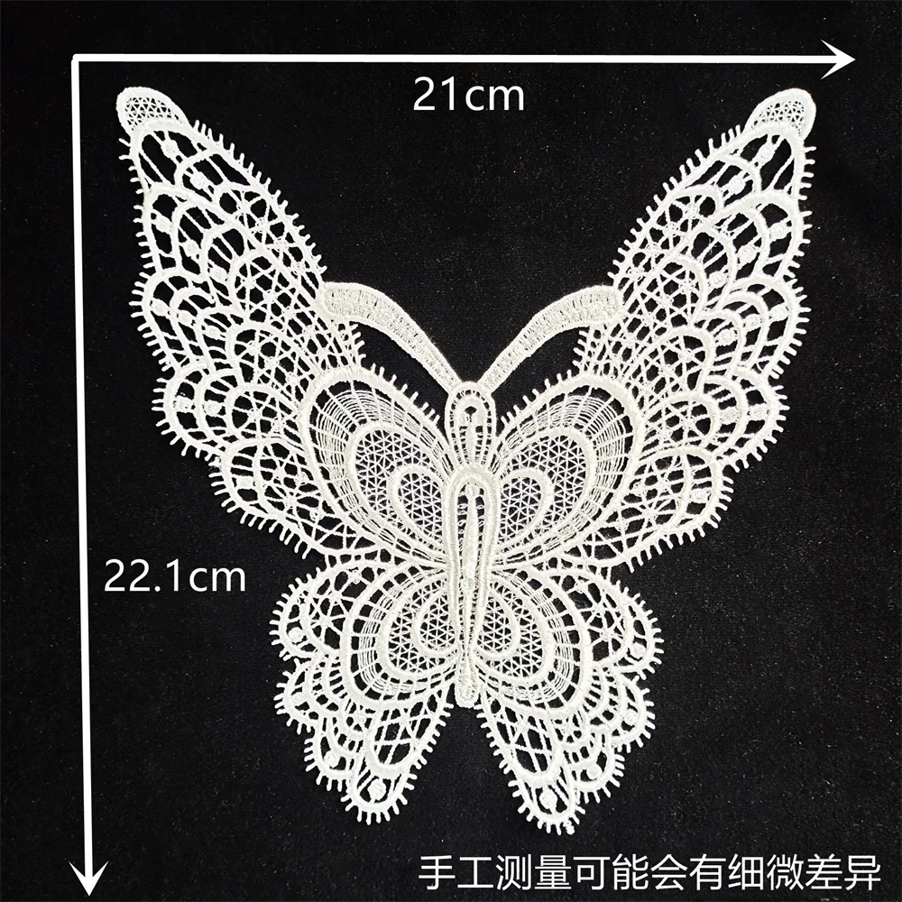 High quality DIY handmade sewing crafts beautiful back beautiful neck embroidery lace cheongsam dress dress clothing accessories