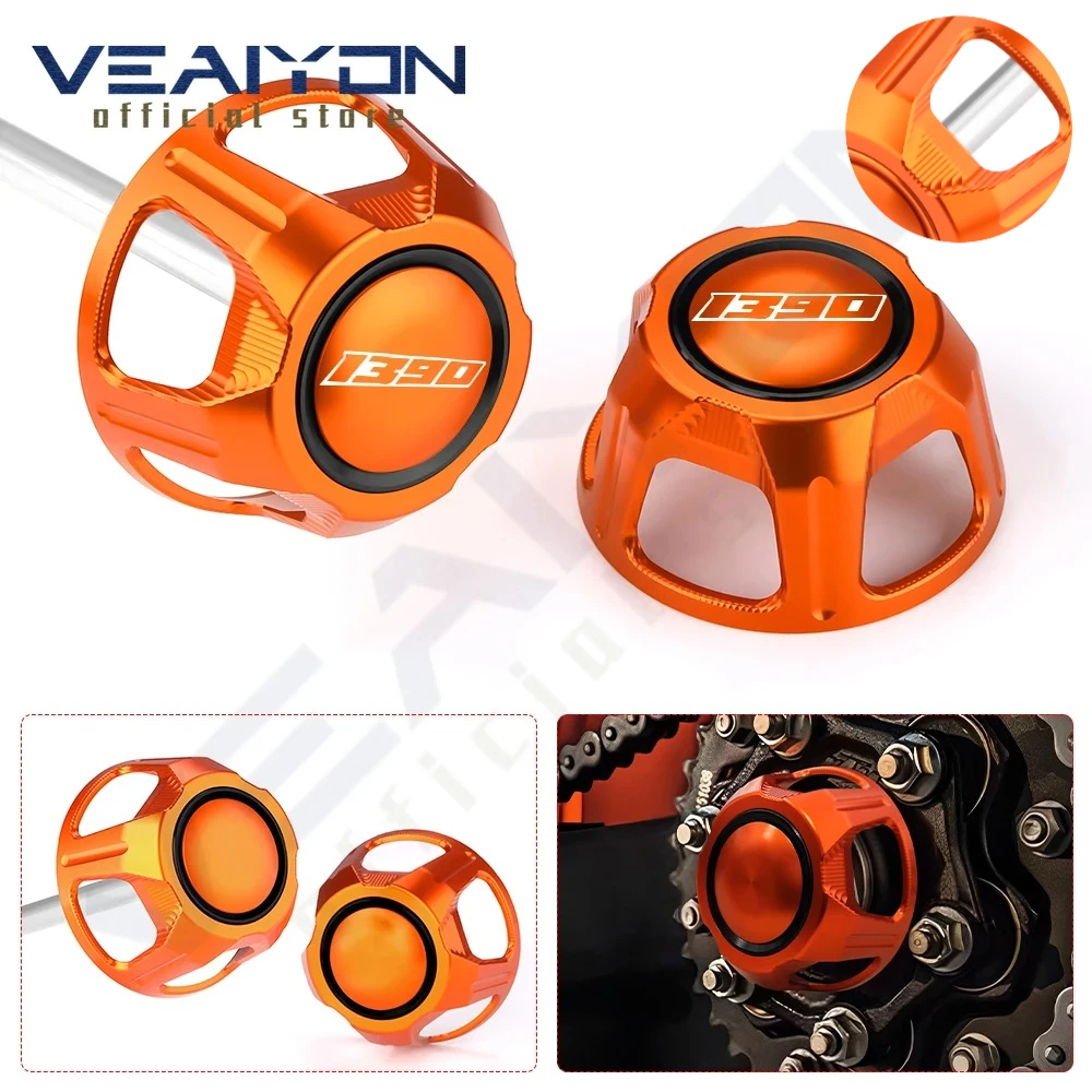 

2024 Motorcycle Accessories Rear Axle Fork Crash Slider Anti Falling Protection Wheel Protector For 1390 Super Duke R EVO 2024