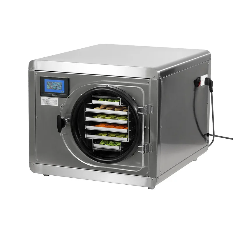 

New Type Stainless Steel Food Freeze Dryer Mini Home Commercial Vacuum Freeze Drying Machine For Fruit Vegetable Dehydration