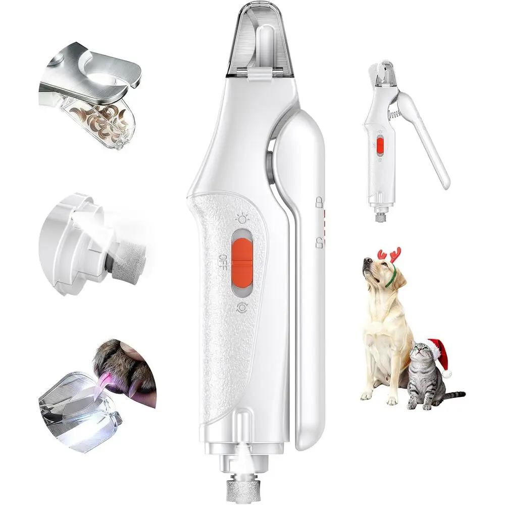 

Перезаряжаемые когтерезы с защитным кожухом и LED-подсветкой для собак и кошек всех размеров