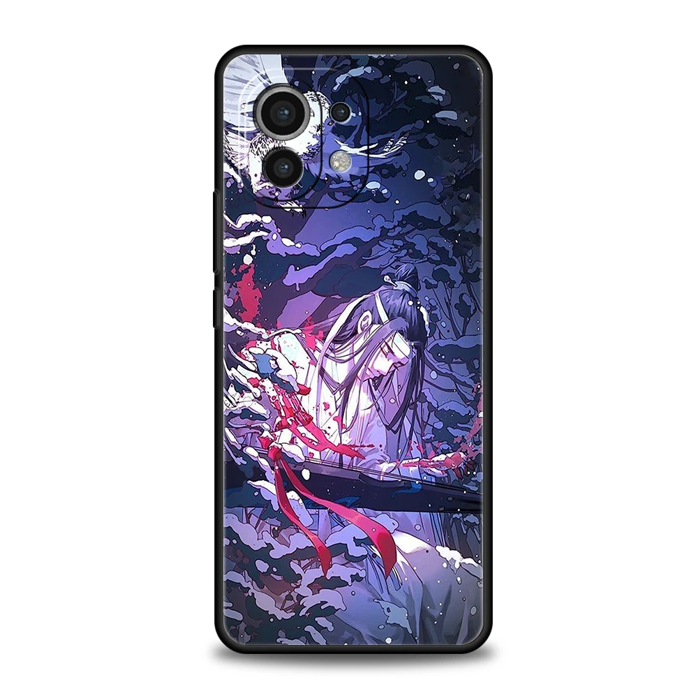 حافظة لهاتف شاومي بوكو F6 F5 F4 F3 X6 X5 X4 X3 NFC M5 M4 M3 C51 C50 C55 GT 5G لينة بولي يوريثان كاباس مو داو زو شي MDZS أنيمي #5