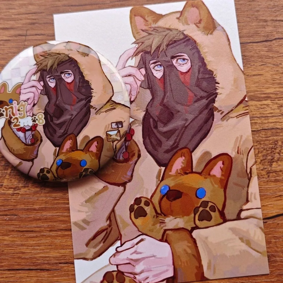 

Новый товар Call of Duty, косплей, киган, призрак, коник, значок для сна, жесть, брошь, просо