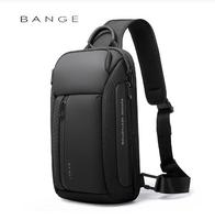 KAKA Men chest bag day pack mochilas Messenger Bags USB charging Anti Theft Cross body shoulder bags for men Male sling bags