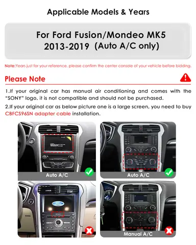 10 best sales ford fusion radio - №3