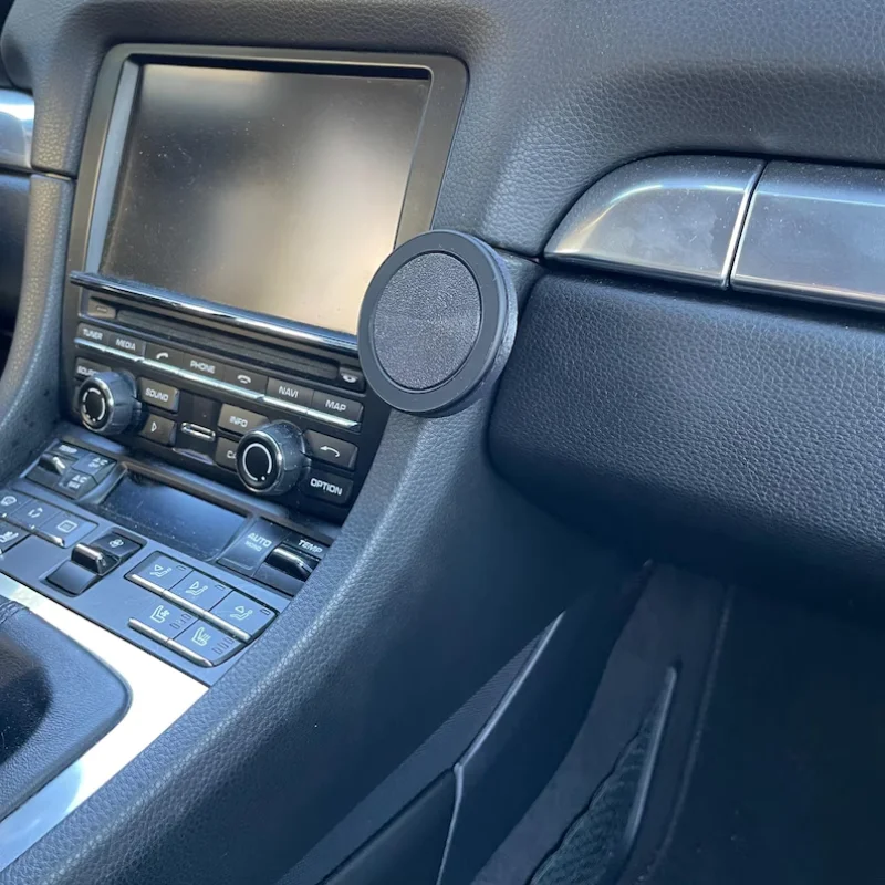 Phone Mount Compatible With Magsafe For Porsche 911 (991 Gen, 2011-2019) Cayman / Boxster (981 and 982 Gen, 2013-2025）