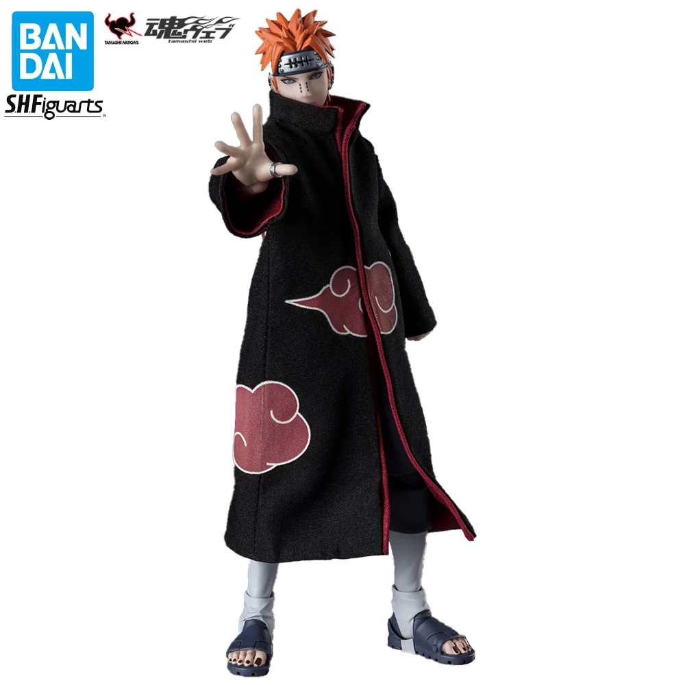 Original New S.H.Figuarts Pain (Six Paths Rinnegan) (Naruto: Shippuden) Exclusive 155 mm Anime Figure Model Ornament Toys