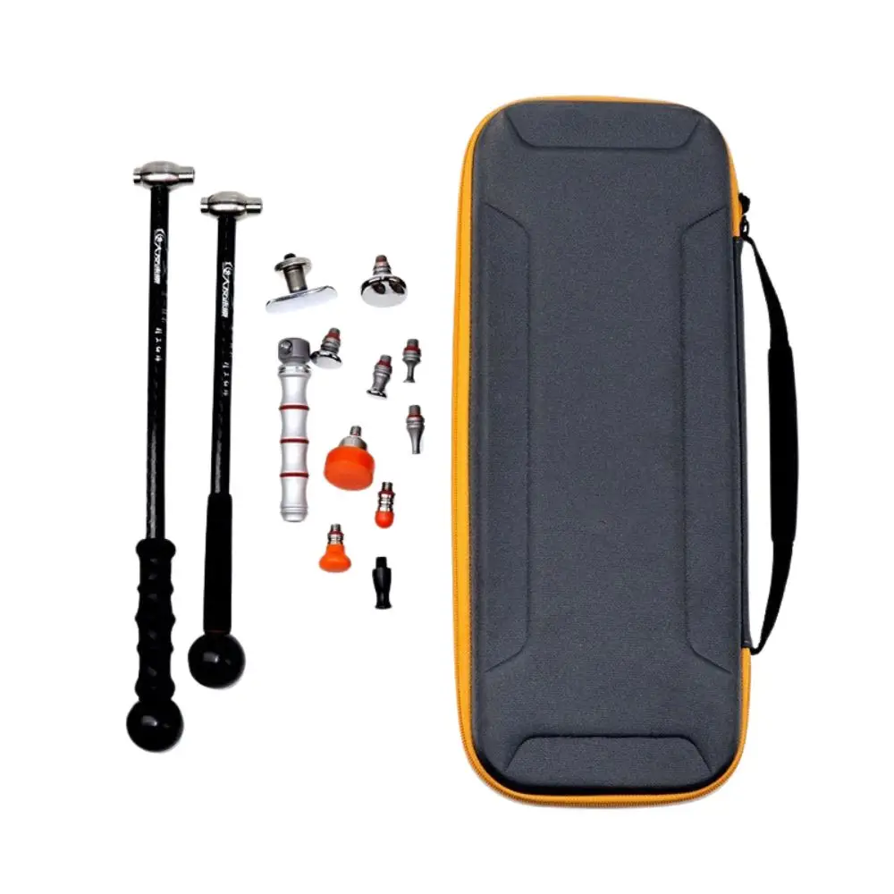 

WZAUTO Heavy Auto Body Repair Kit Authentic for PDR Tools with Dent Removal Hammer and Dolly Set Car Body Repair Equipment