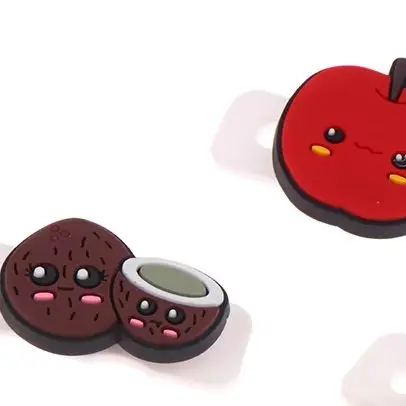 

8Pcs/Lot Tennis Vibration Dampeners Cartoon Fruit Shape Tennis Racket Anti Vibration Tennis Racquet Damper Tennis Accessories