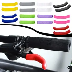 Bicycle Brake Handle Cover Silicone MTB Grips Bicycle Anti-slip Bike Handlebar Bicycle Protective Protect Cover Accessories X7R2