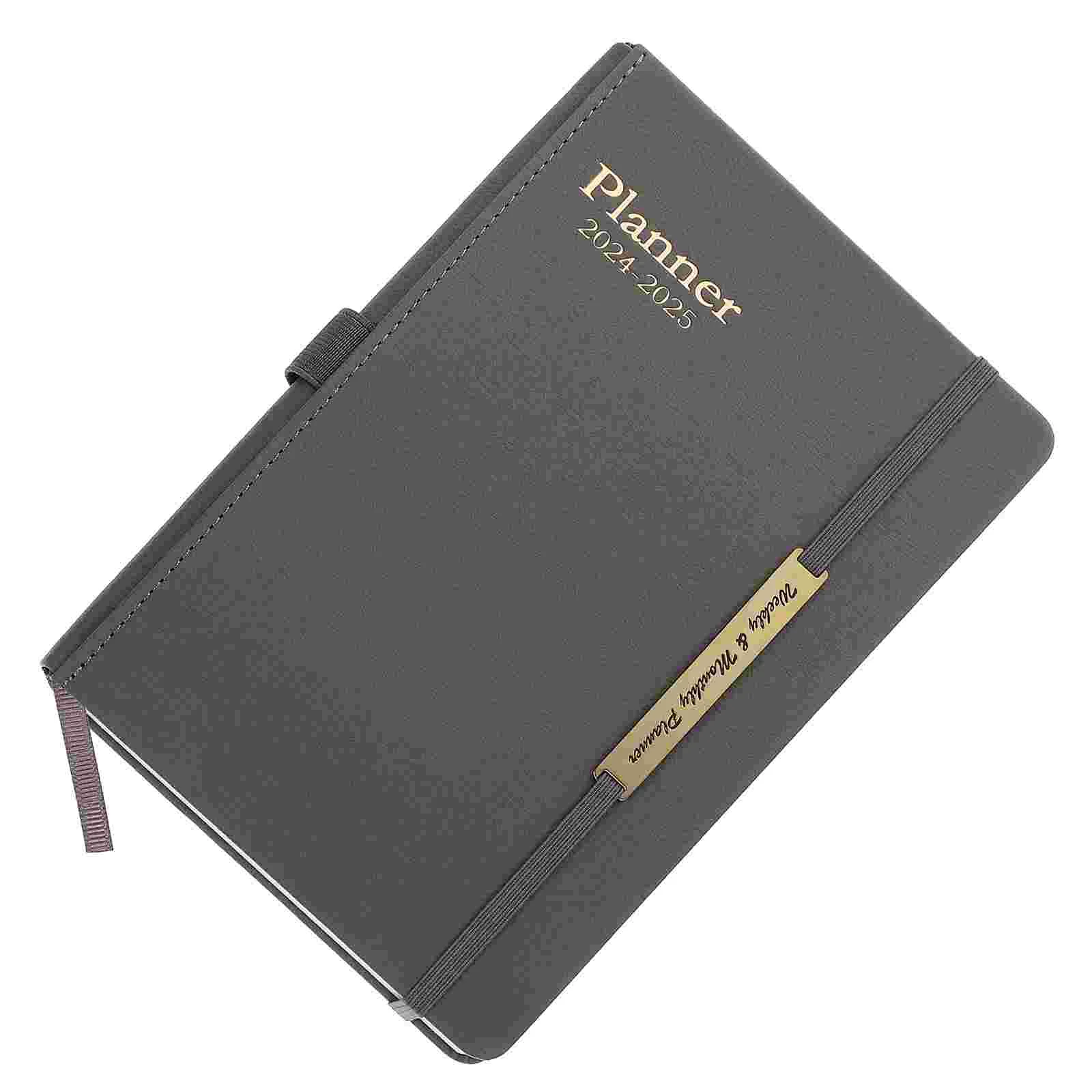 

Notepads Agenda Scrapbook Daily Notebook Business Writing Multi-function Pu Planner Notebooks Office Journal May 2023