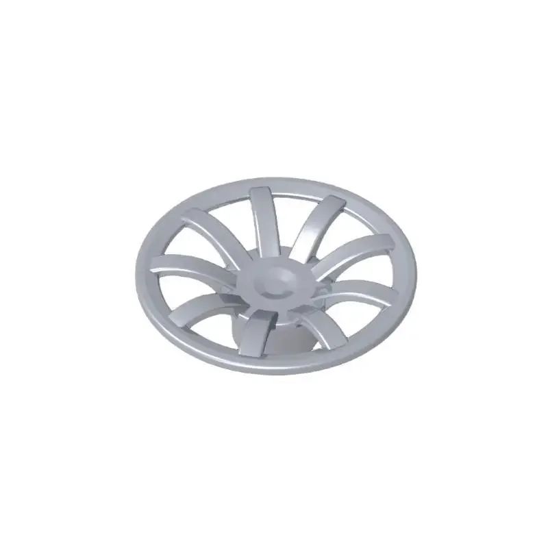 

[93Pcs] 【50g】 Model 62701 9-spoke wheel hub cover (24mm), Children DIY STEM Building Blocks Toy, Gifts for MOC creators Group