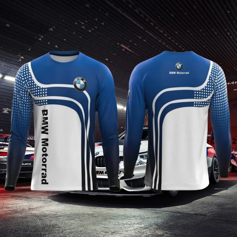 

Мужская быстросохнущая брендовая футболка BMW с длинными рукавами, 2021, роскошная брендовая футболка для спортивных автомобилей, удобный повседневный дышащий топ для внедорожного мотоцикла