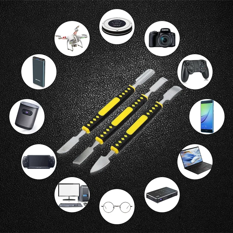 Universal Metal Crowbar Set Phone Repair Tools Kit Phone Screen Disassembly Blades Pry Opening Tool Phone Repair Hand Tools Set
