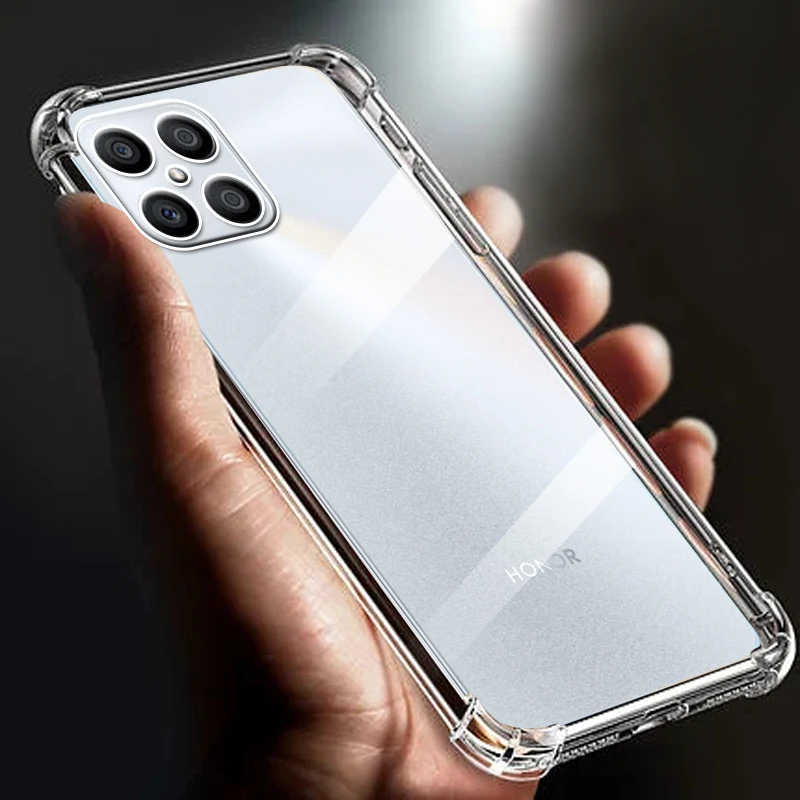 Thickened Airbag Shockproof Clear Soft Tpu Phone Case 6.7