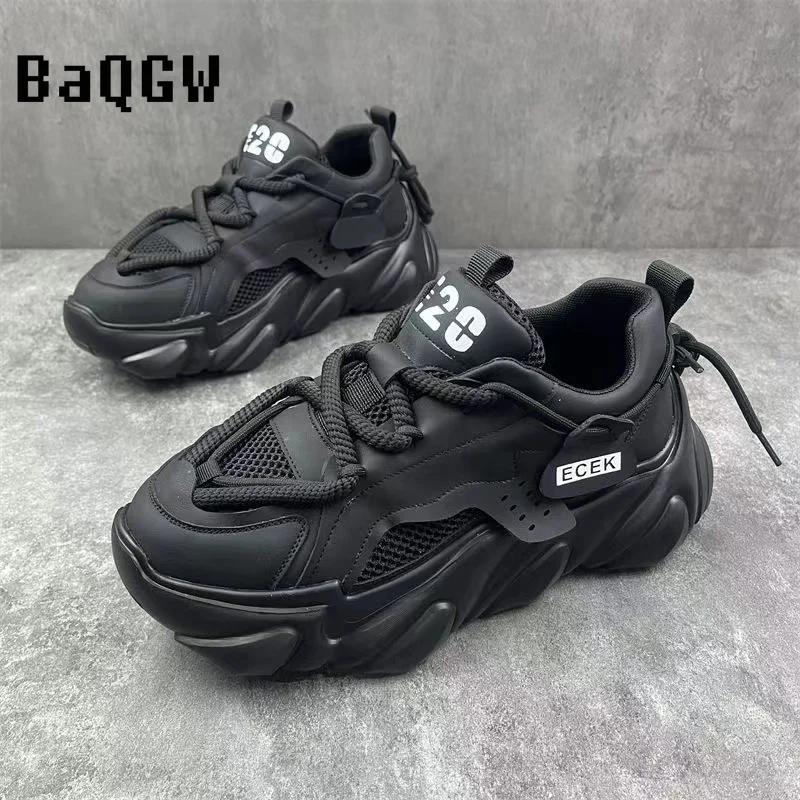 Men Chunky Sneakers Casual Designer Running Shoes Fashion Non-slip Luxury Brand Shoes for Men Vulcanize Shoes Zapatos De Hombre