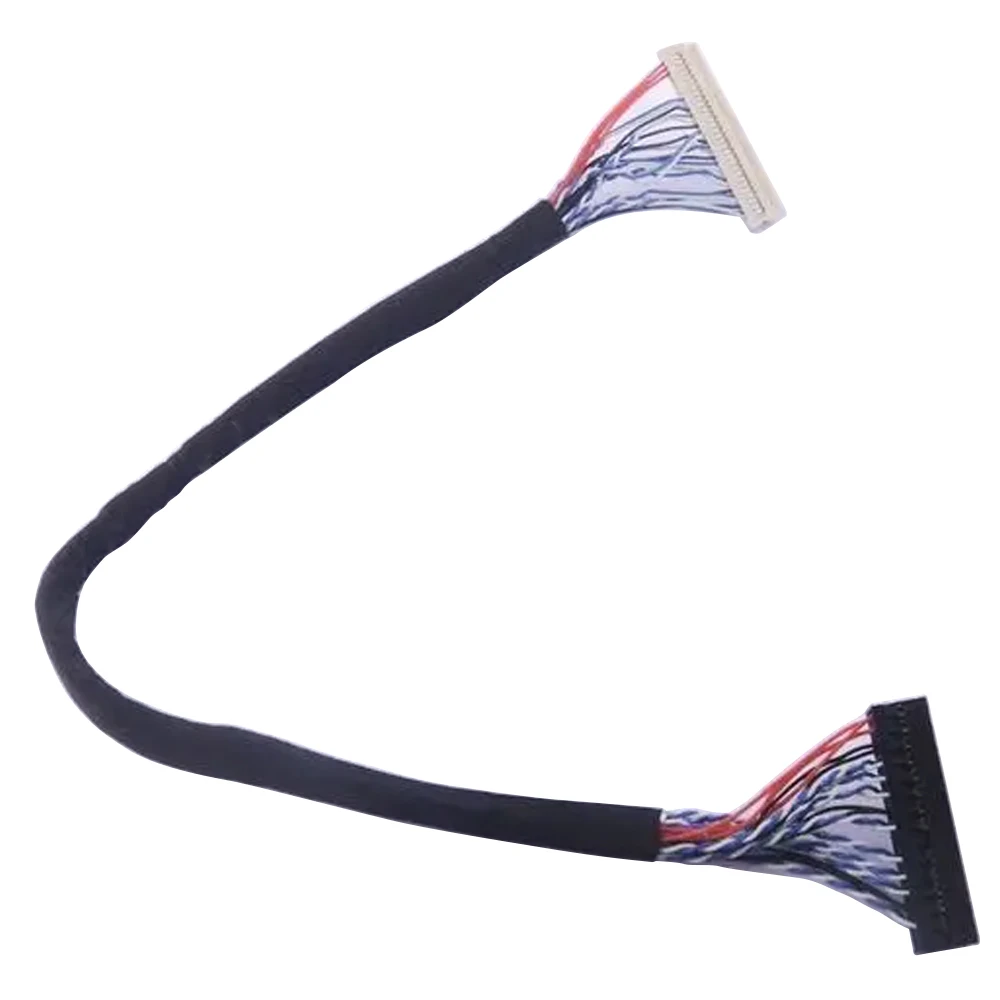 

NEW 10pcs FIX-D6 30pin LVDS Cable for LCD Controller Panel Double 6 bits Interface Wire