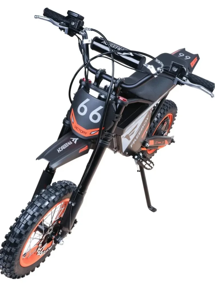 AliExpress adult E-bike 3000W 48V 30Ah battery Electric bike,12-inch front wheel and 10-inchrear wheel off-road tires E-Mountain bike FREEBOY Y66