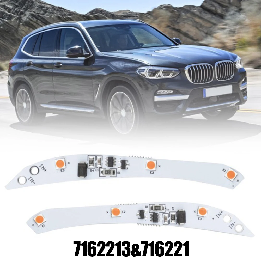 

1 пара автомобильных задних фонарей, ремонтная плата слева и справа для BMW X3E83 2007-2010 7162213 716221, аксессуары для ремонта автомобильных фар